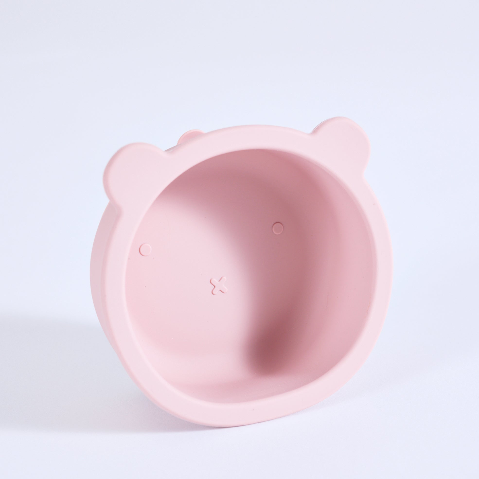 Milk Addict Silicone Bear Bowl Mauve